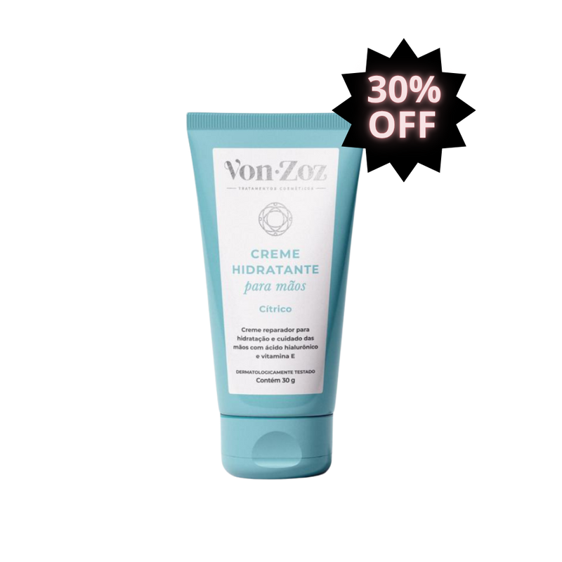 Creme Hidratante para Mãos - Cítrico - 30 g