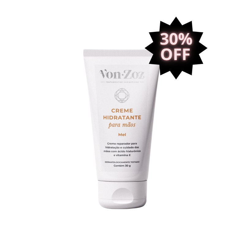Creme Hidratante para Mãos - Mel - 30 g