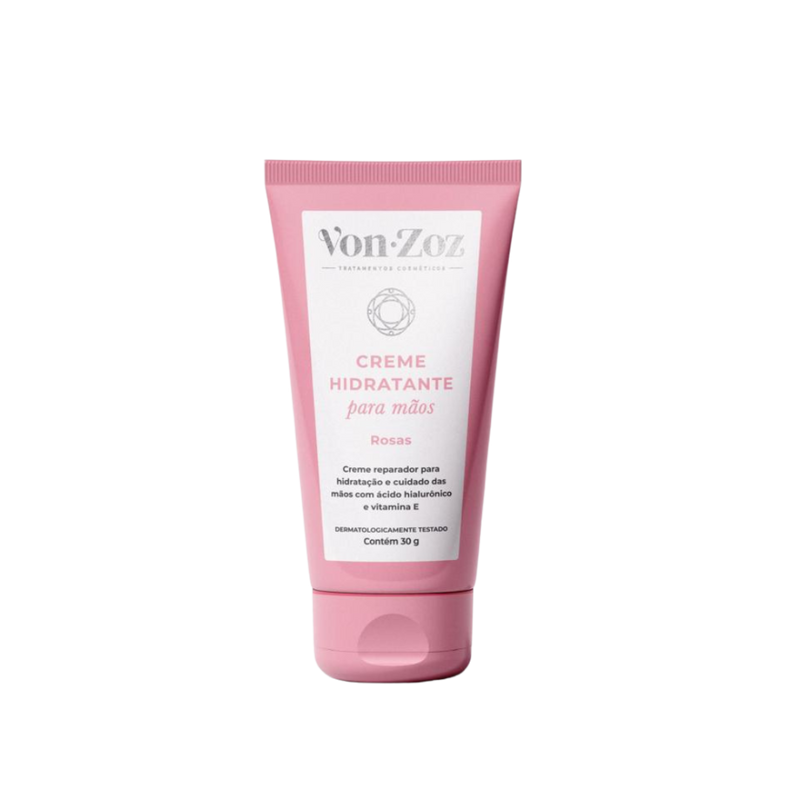 Creme Hidratante para Mãos - Rosas - 30 g